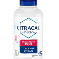 Citracal Calcium Citrate Caplets + D3 280 ct.