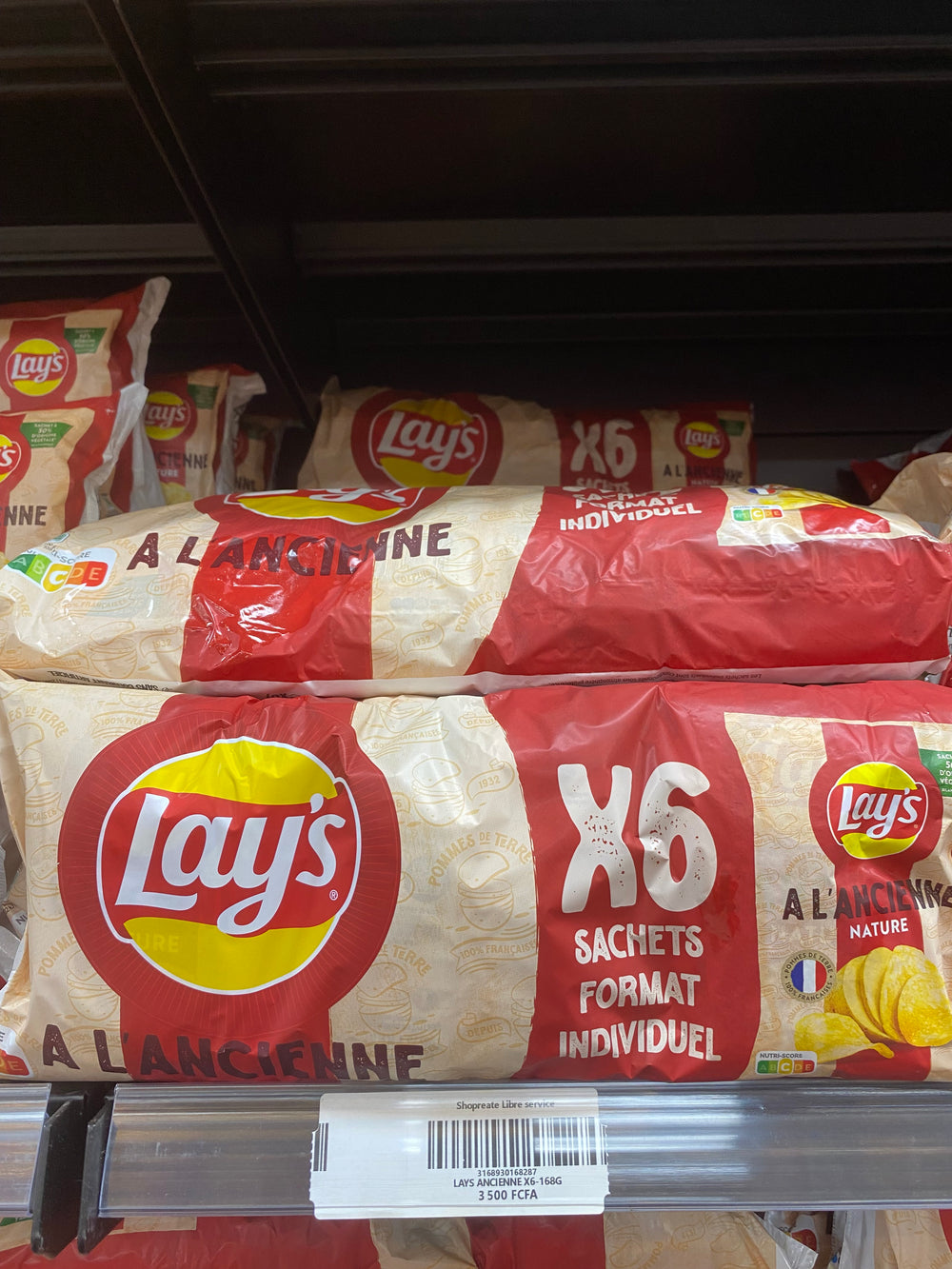 Lays Ancienne x6 168g