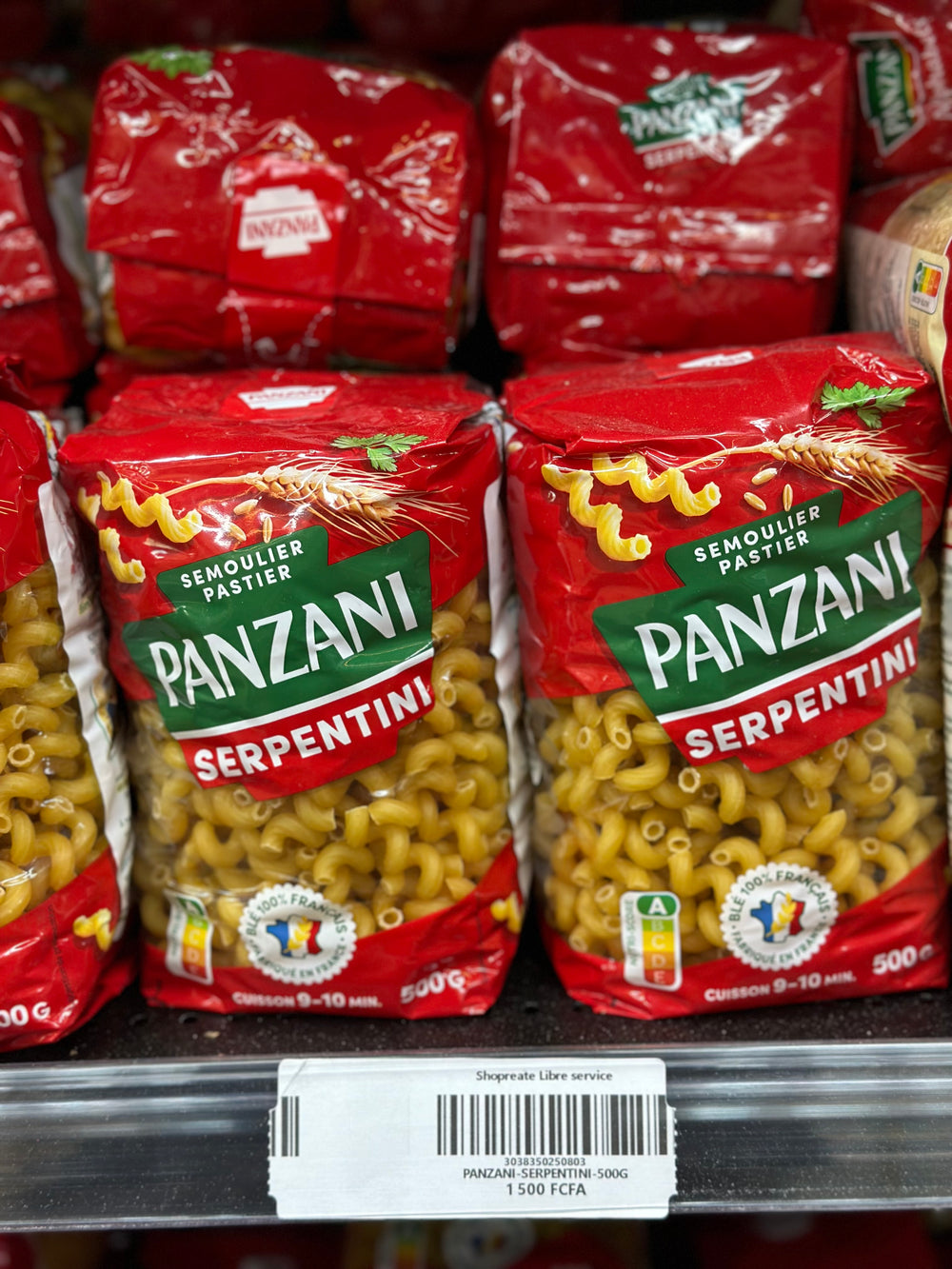 PANZANI-SERPENTINI-500G