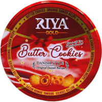 Riya Gold Butter Cookies Red Tin 340g x 12 DLC: Mai 2026