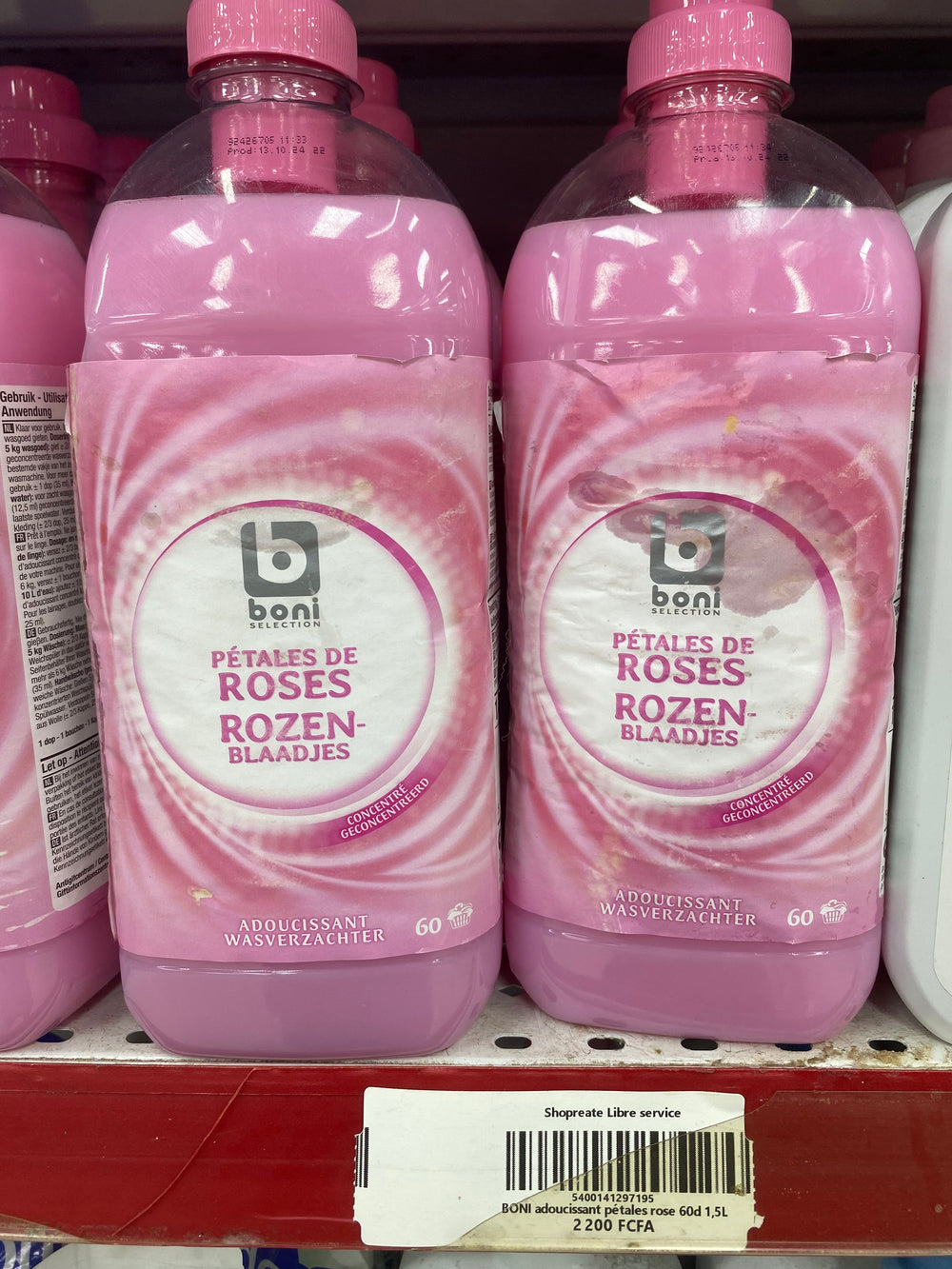 Boni adoucissant rose 60d 1,5L
