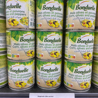 BONDUELLE MAIS ET OLIVES 165G