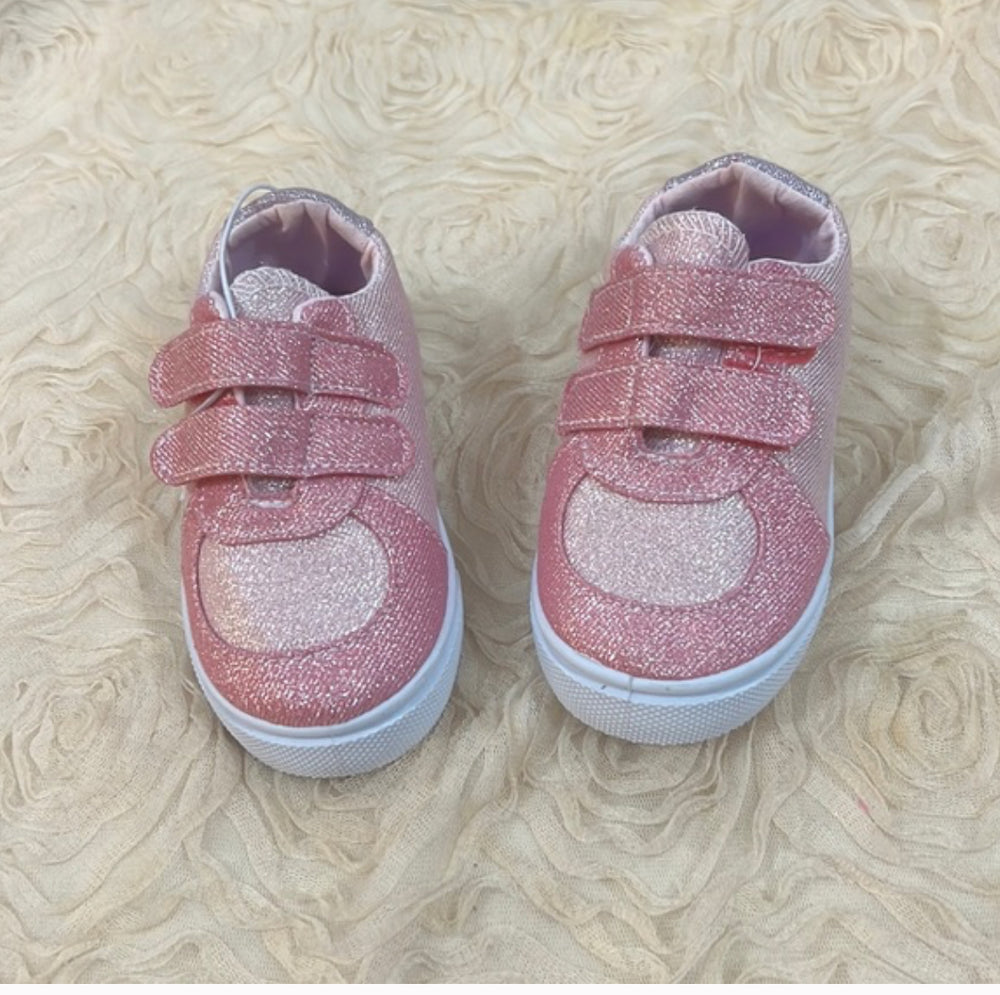 Toddler Girls Barbie Swiggles Pink Bling Sparkle Shoes size 5