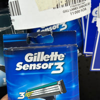 GILLETTE LAMES SENSOR 3 X8