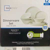 DINNERWARE SET 12PCS