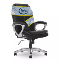 
              Amplify Executive Mesh Office Chair Black - Serta: Ergonomic, Adjustable Height, Swivel, Reclines
            