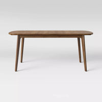 
              Astrid Mid-Century Drop Leaf Dining Table Brown - Threshold ( W182.88 cm x D91.44 cm x H76.20 cm
            