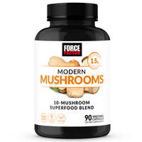 
              Force Factor Modern Mushrooms Capsules, Mushroom Supplement with Lion's Mane, 90 Vegetable Capsules
            
