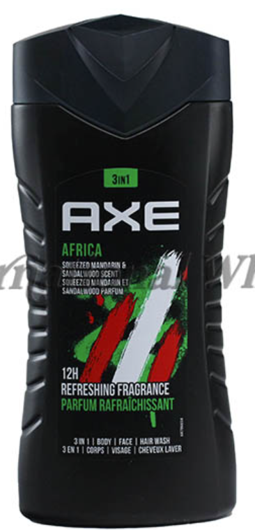 AXE Body Wash – Africa 250 mL (≈ 8.45 fl oz)