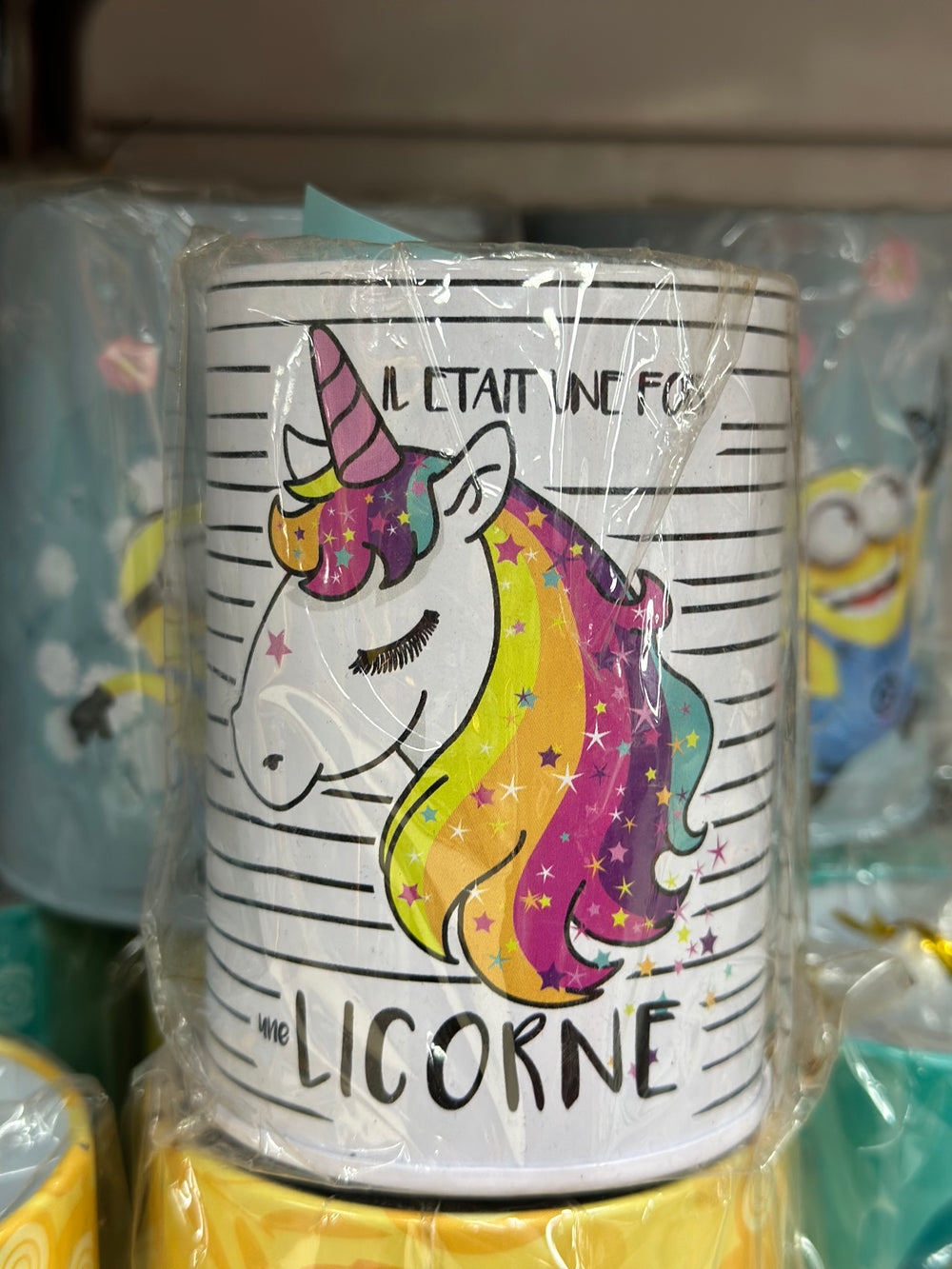 LICORNE POT CRAYONS