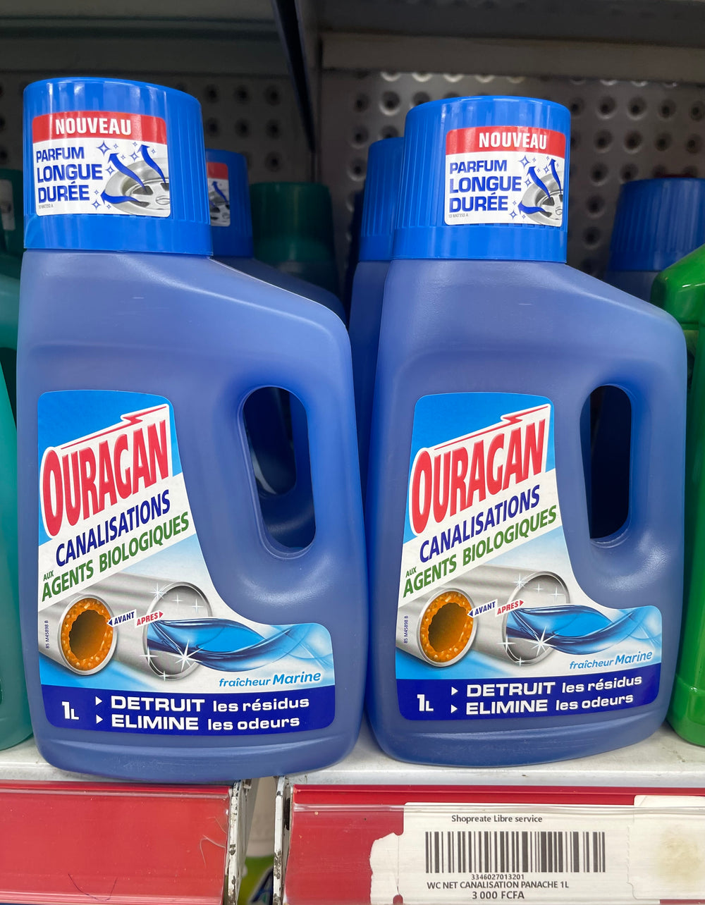 Ouragan Canalisations 1L Fraicheur Marine