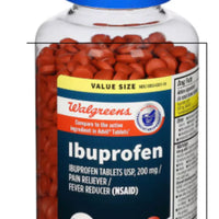 Walgreens algreens Ibuprofen 200 mg 1000 Tablets DLC: 03/2026