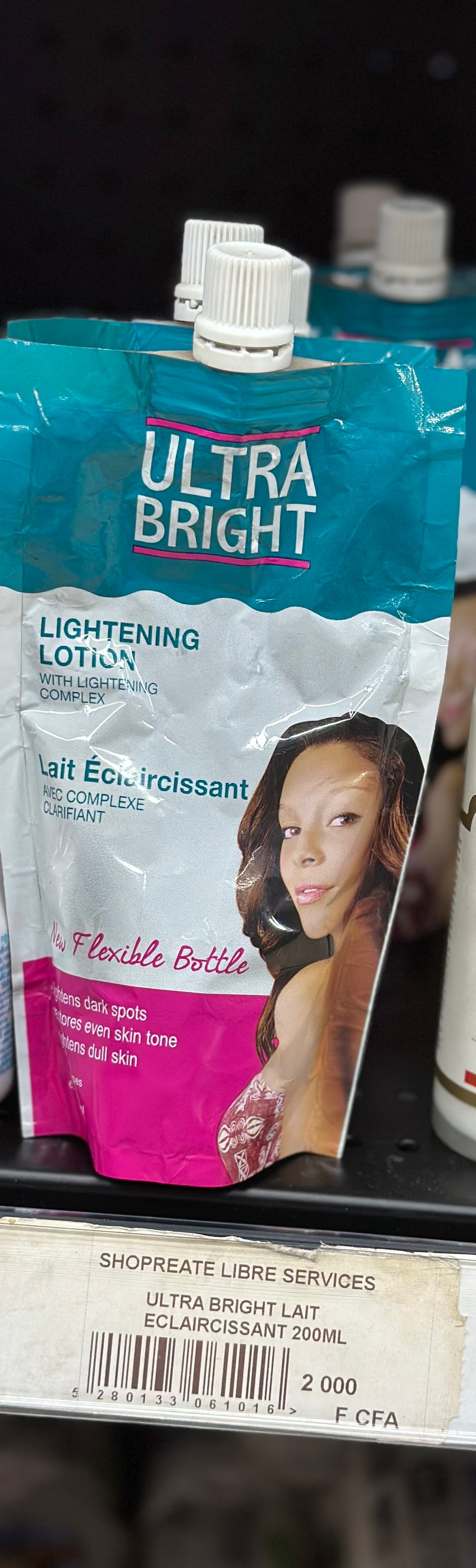 ULTRA BRIGHT LAIT
ECLAIRCISSANT 200ML