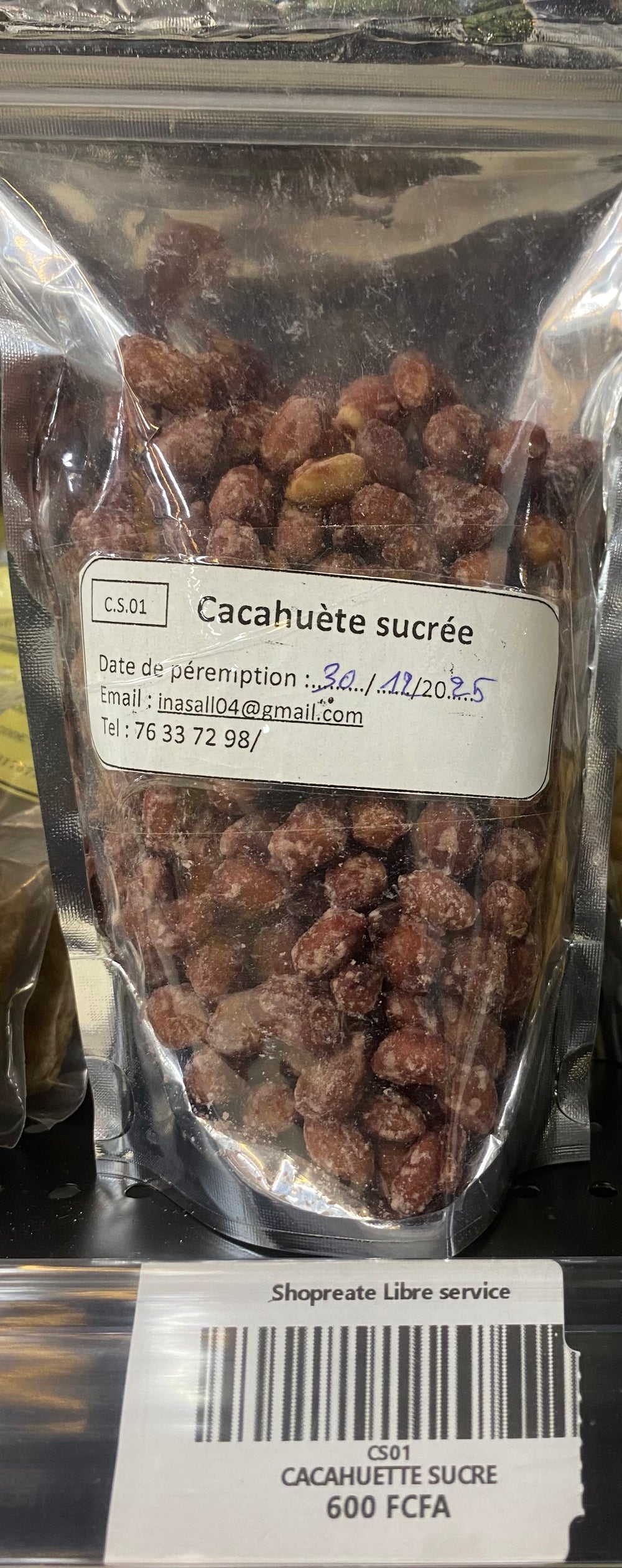 CACAHUETTE SUCRE