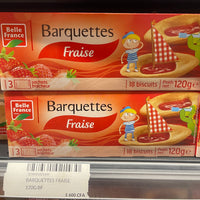 Barquettes Fraise 120g