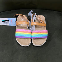 Cat & Jack Toddler Shanel Colorblock Fisherman Sandals Iridescent Size (Lot de 10,000 Fcfa )