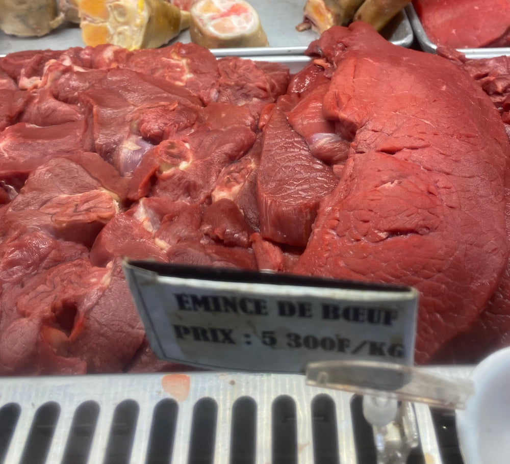 Emince de bœuf kg
