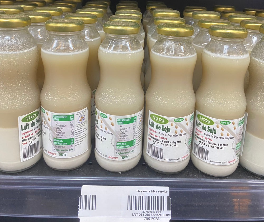 Lait de soja Banane 300Ml