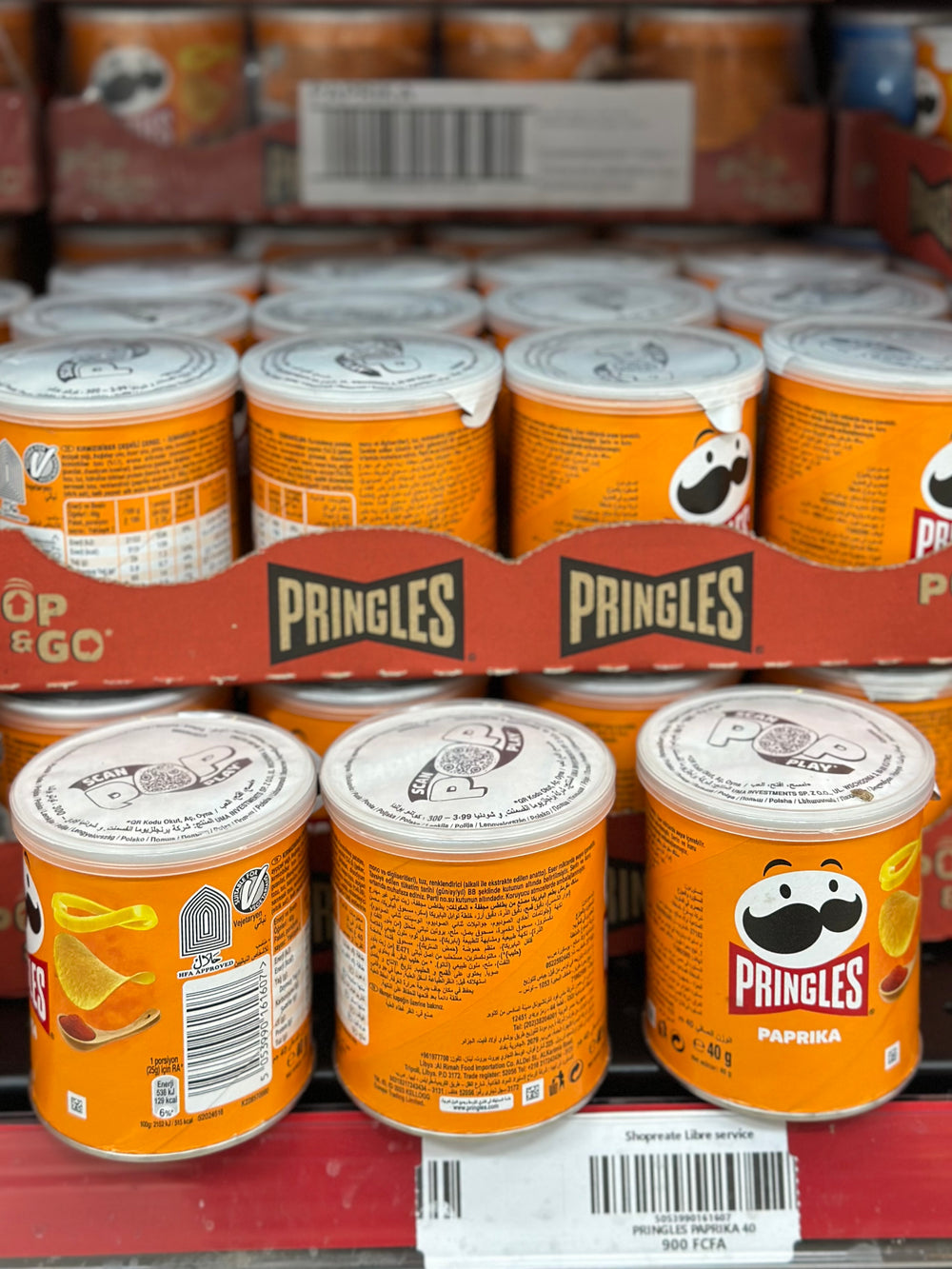 Pringles Paprika 40g