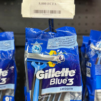 Gillette blue 3 smooth X8