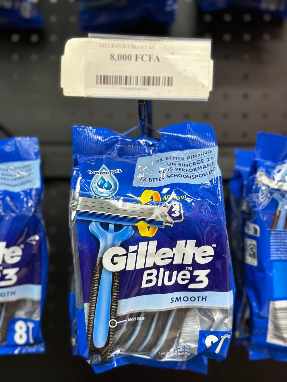 Gillette blue 3 smooth X8