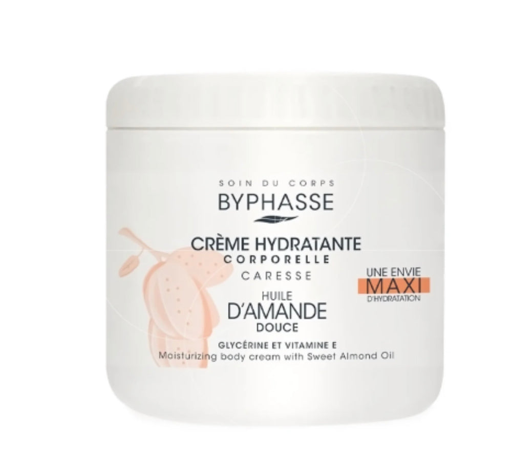 Byphase Crème Hydra Corp l’extrait d’Amande- 500ml