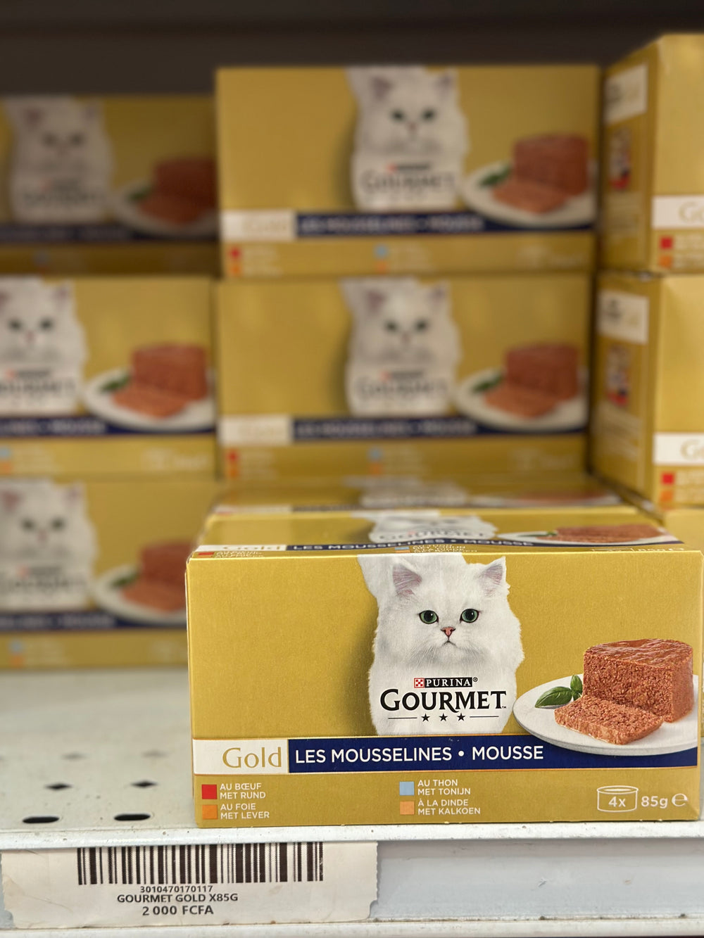 GOURMET GOLD LES MOUSSELINES X4 85G