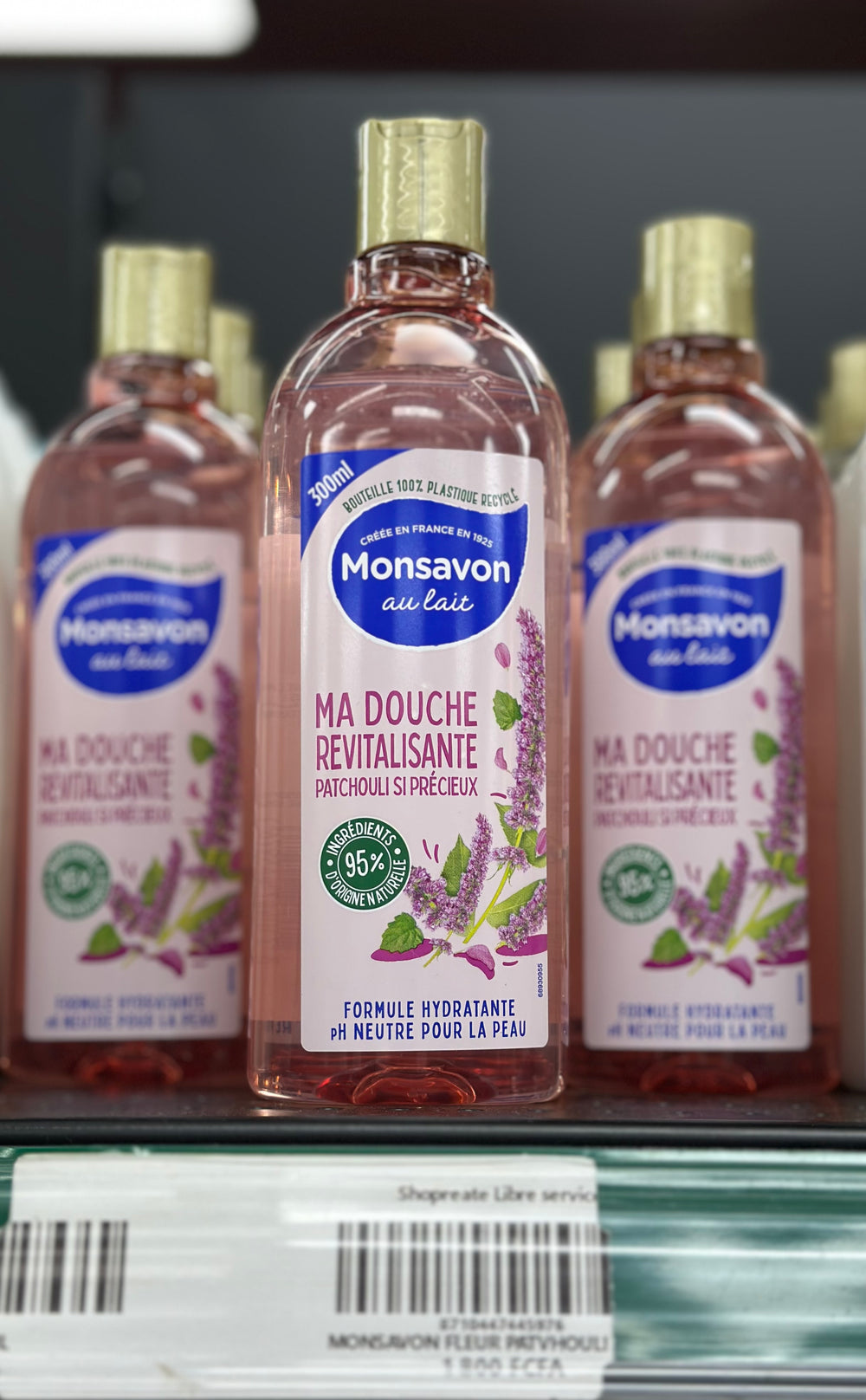 Mon savon au lait ma douche revitalisante 300ml