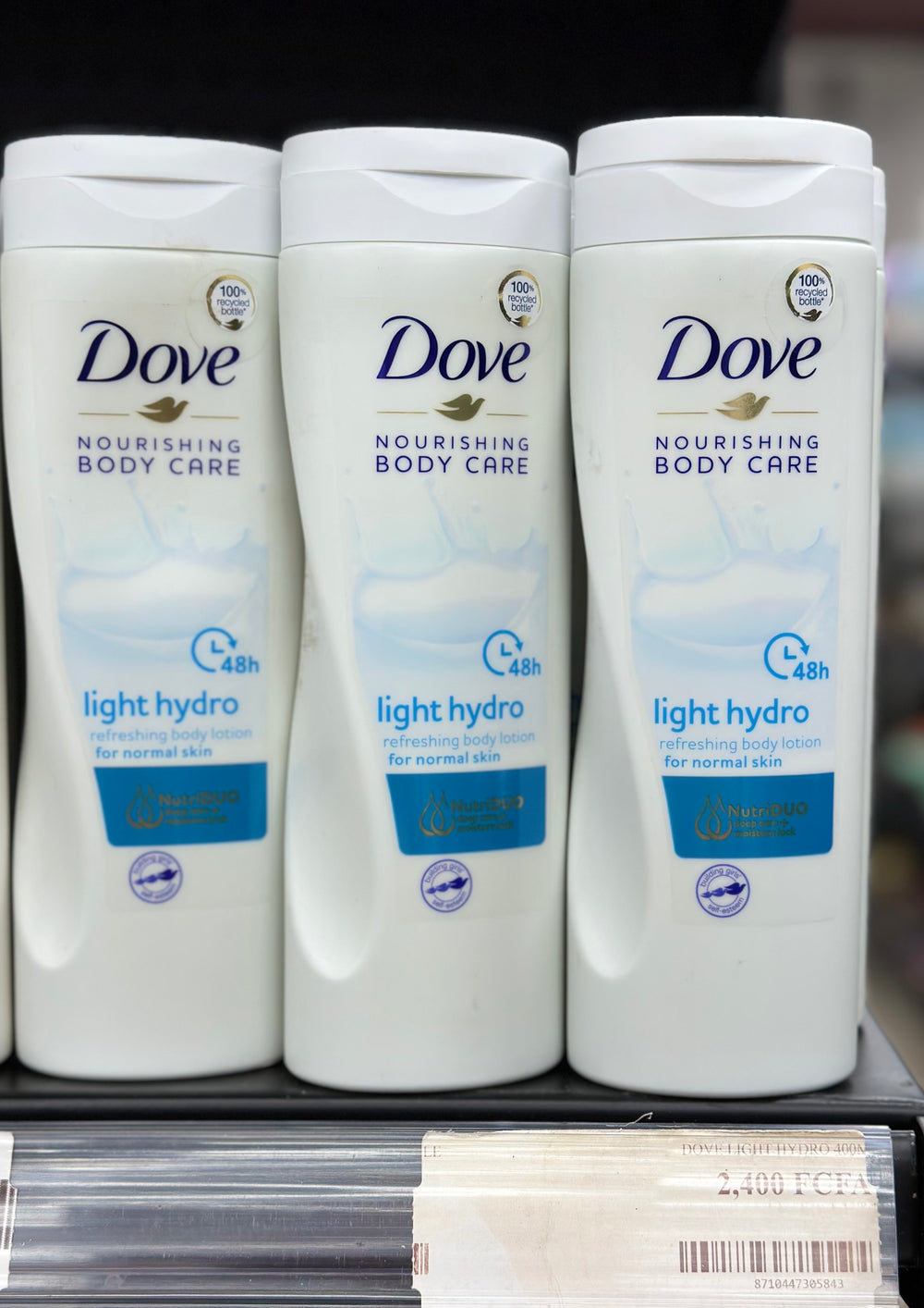 DOVE NOURISHING BODY CARE 400ML