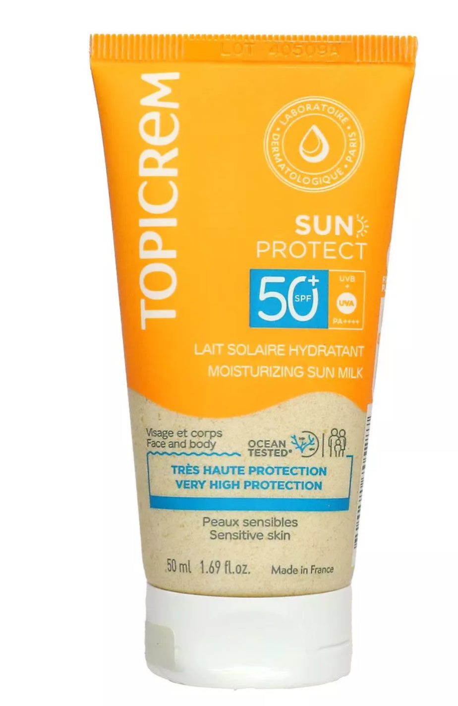 Sun Protect lait solaire hydratant visage corps SPF50+ 50ml