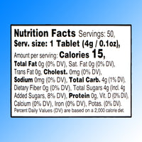 ReliOn Glucose Tablets Orange Flavor 50 Count DLC: MAR26