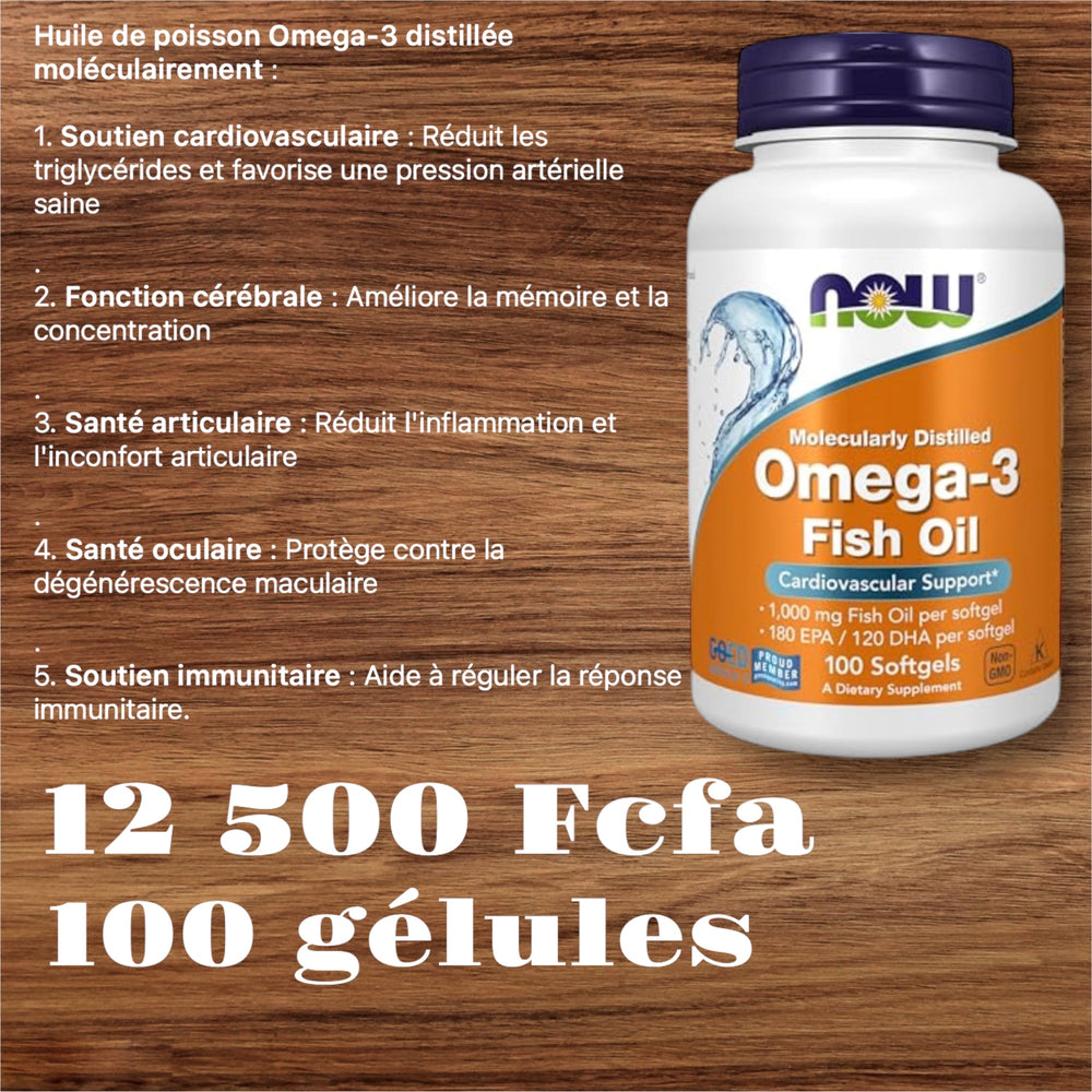 NOW Foods Omega-3-100 Softgels DLC: 01/2028