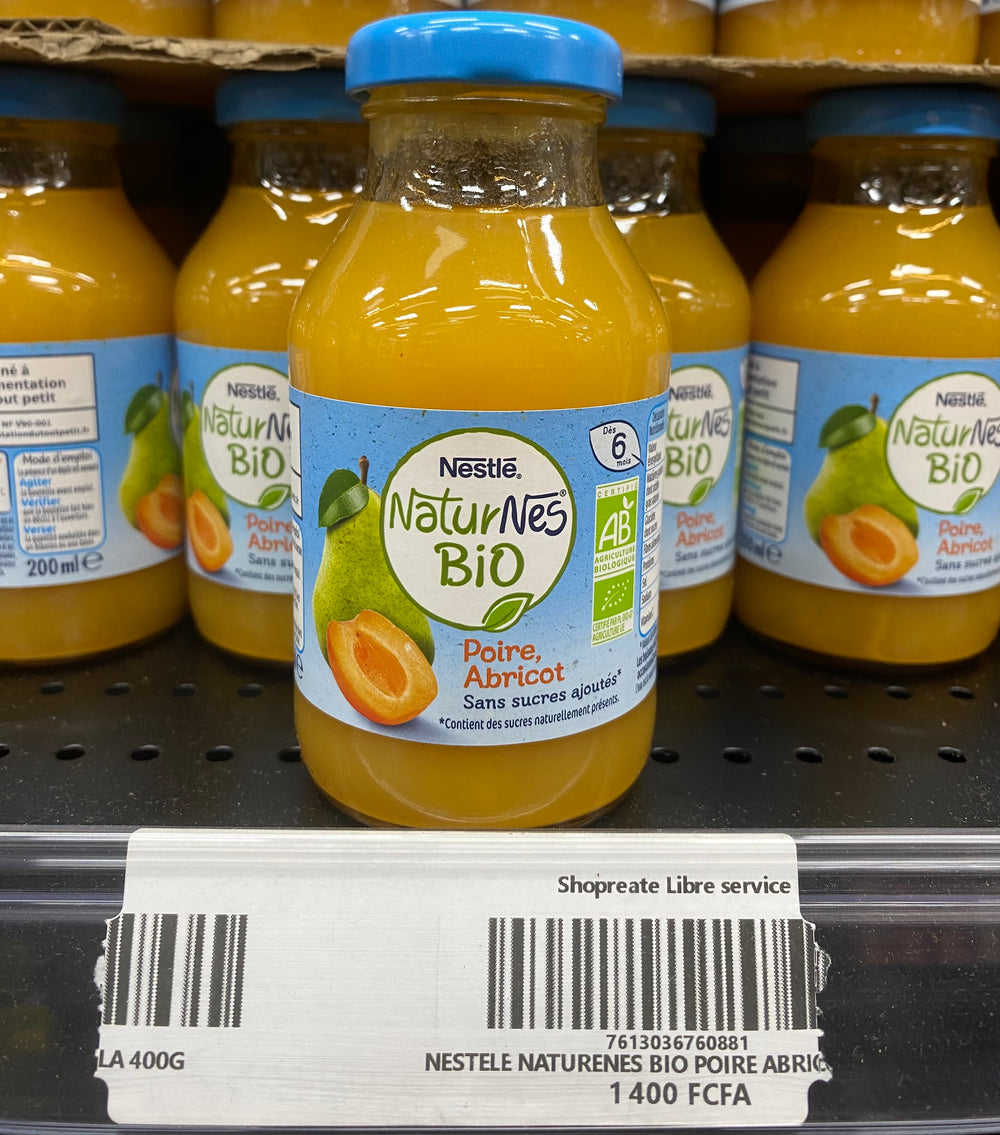 Nestele Naturenes Bio Poire Abricot