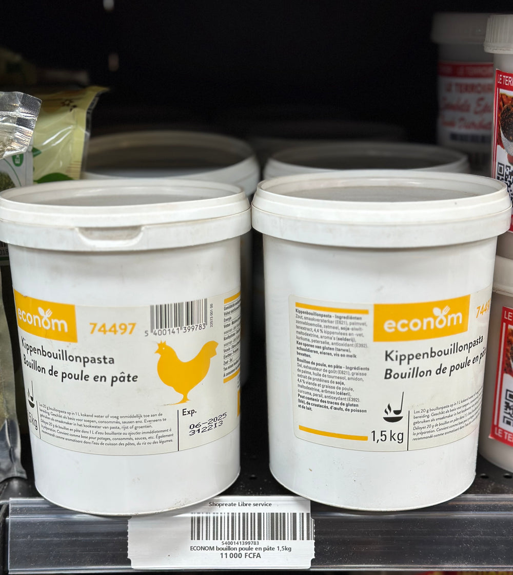 ECONOM bouillon poule en pâte 1,5kg