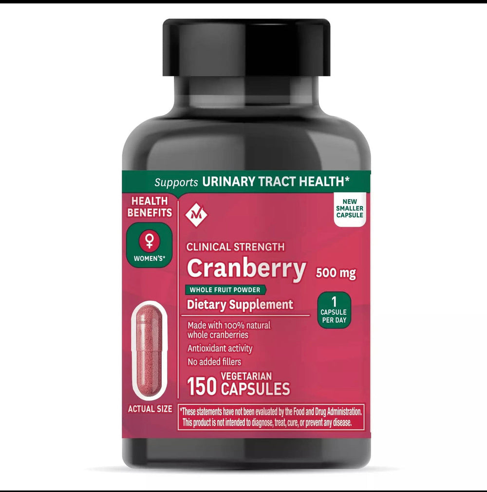 Member's Mark Clinical Strength Cranberry Dietary Supplement, 500 mg (150 ct.)