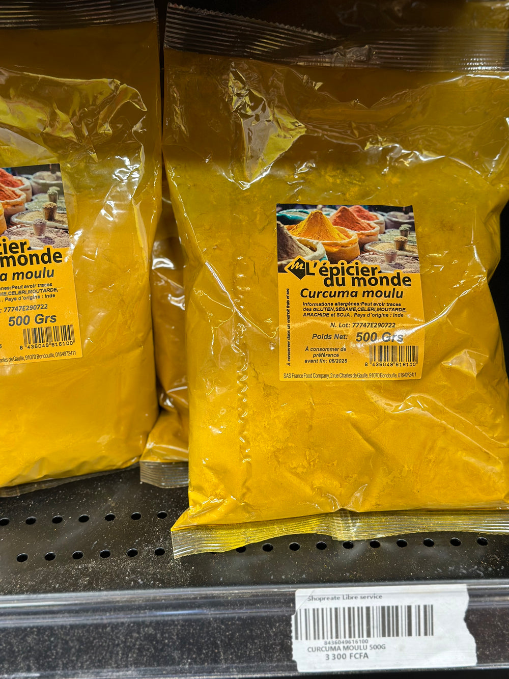 CURCUMA MOULU 500G
