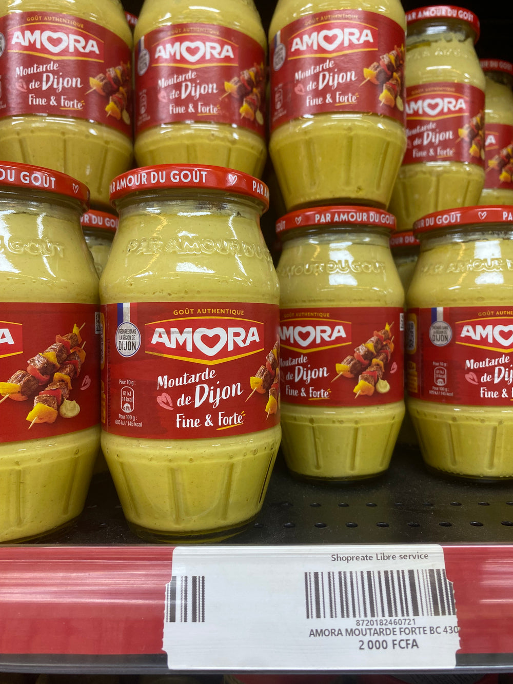 Amora Moutarde forte bc 430g
