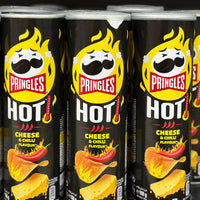 PRINGLES HOT CHEESE AND CHILI 160G