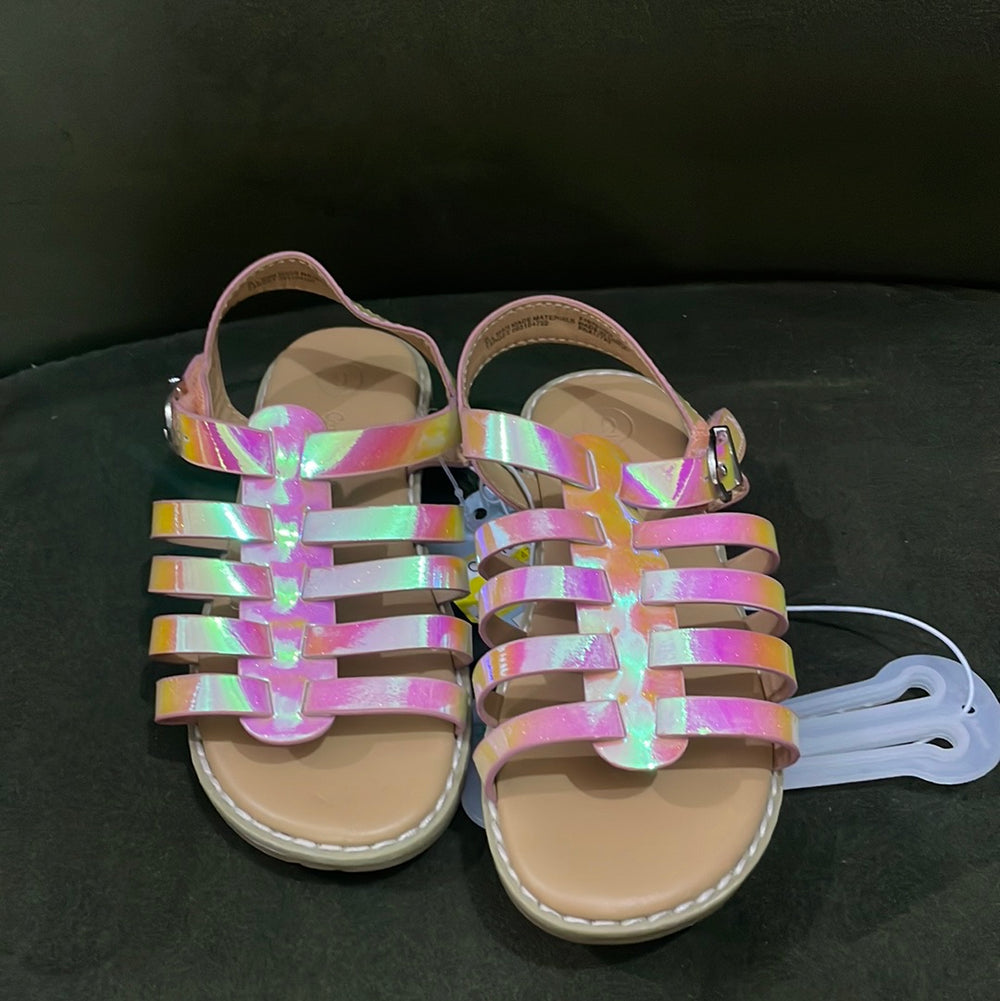 Cat & Jack Toddler Shanel Colorblock Fisherman Sandals Iridescent Size (Lot de 10,000 Fcfa )