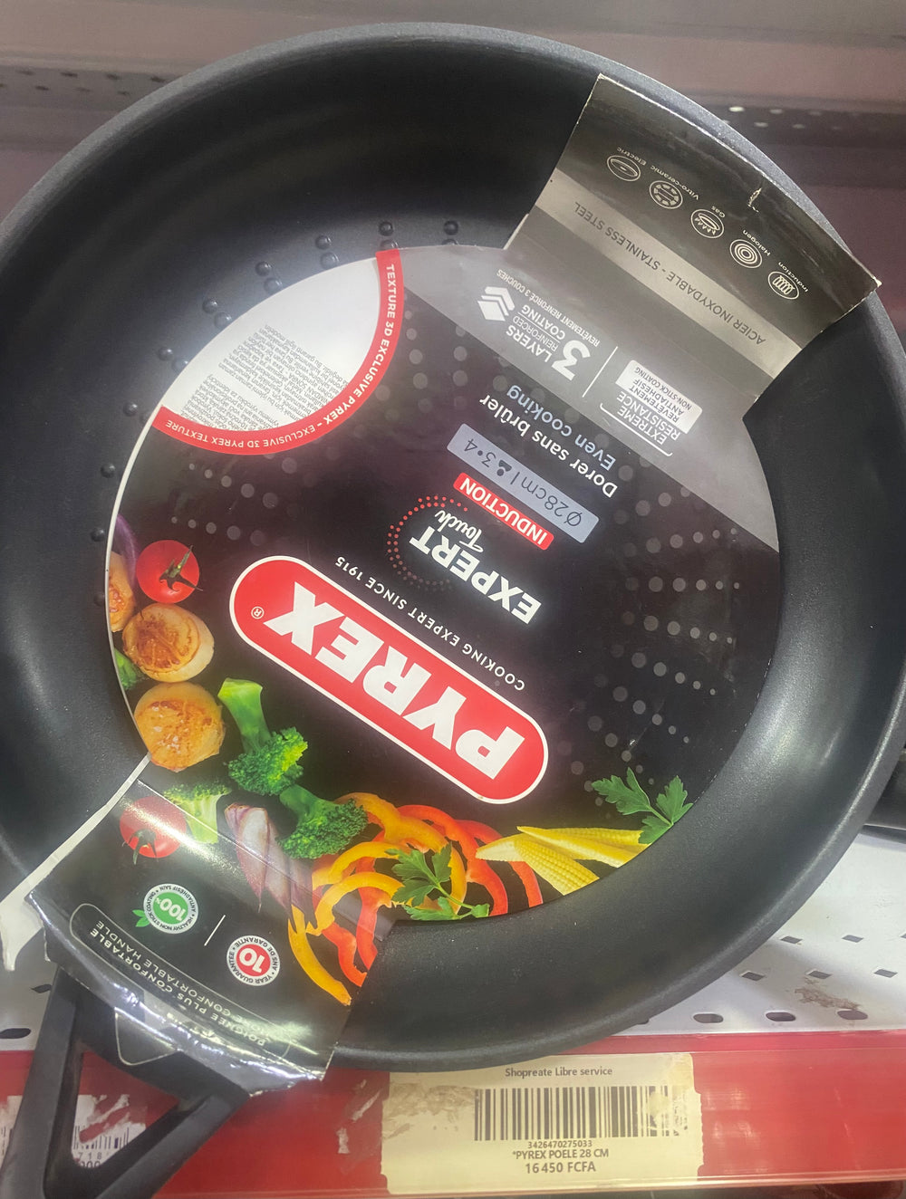 Pyrex poêle 28cm
