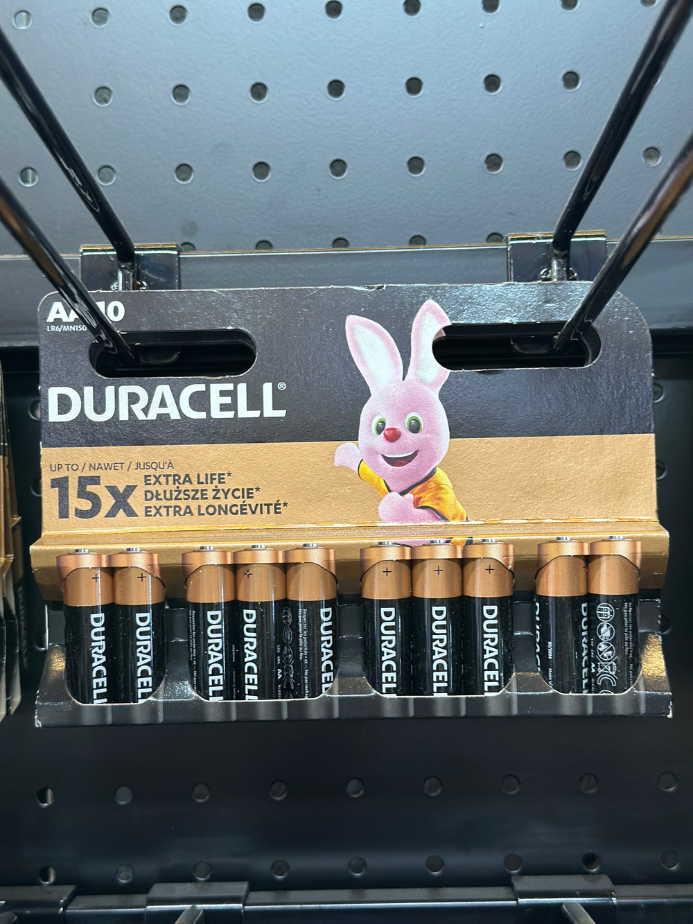 DURACELL AA10 15X