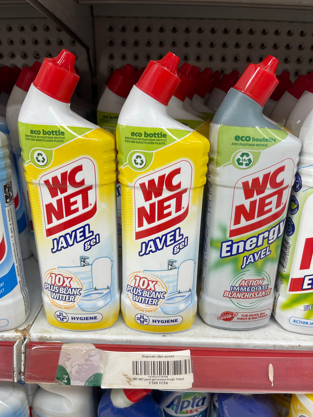 WC Net Javel Gel 10x Plus Blanc Witter