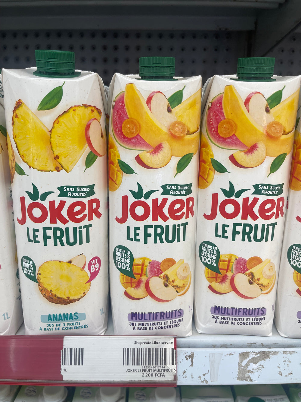 JOKER LE FRUIT MULTIFRUITS 1L