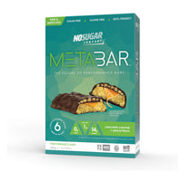
              No Sugar Company Metabar Chocolate, Caramel and Peanut Butter Flavor Bars, 4 Count, 40 g
            