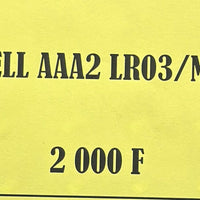 DURACELL AAA2 LRO3/MN2400