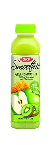 Okf Smoothie (Green) 12/16.9Oz Shrink Wrap 500ml DLC: Mars26