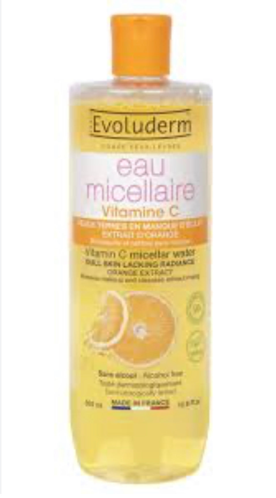 Evoluderm Eau Micelaire Vitamine C 500 ML