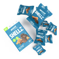 No Sugar Company Shellz Dark Chocolatey Caramel Pecan, 9 Count
