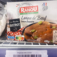 C.LEGER LANGUE BŒUF PIQU 400G