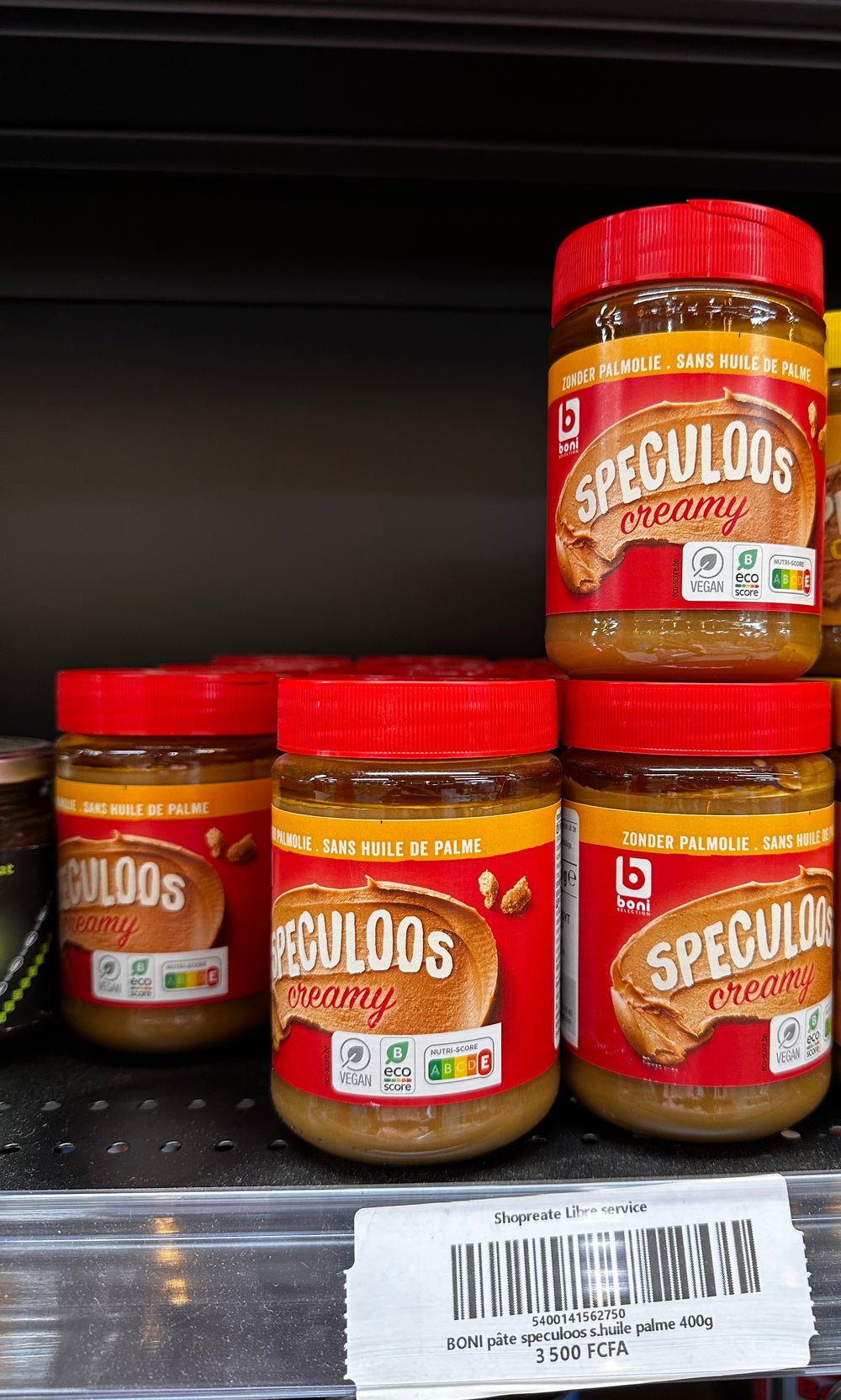 BONI pâte speculoos creamy huile palme 400g